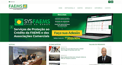 Desktop Screenshot of faems.com.br